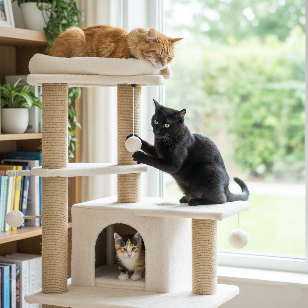 Pourquoi les chats ont besoin d'un arbre à chat ?