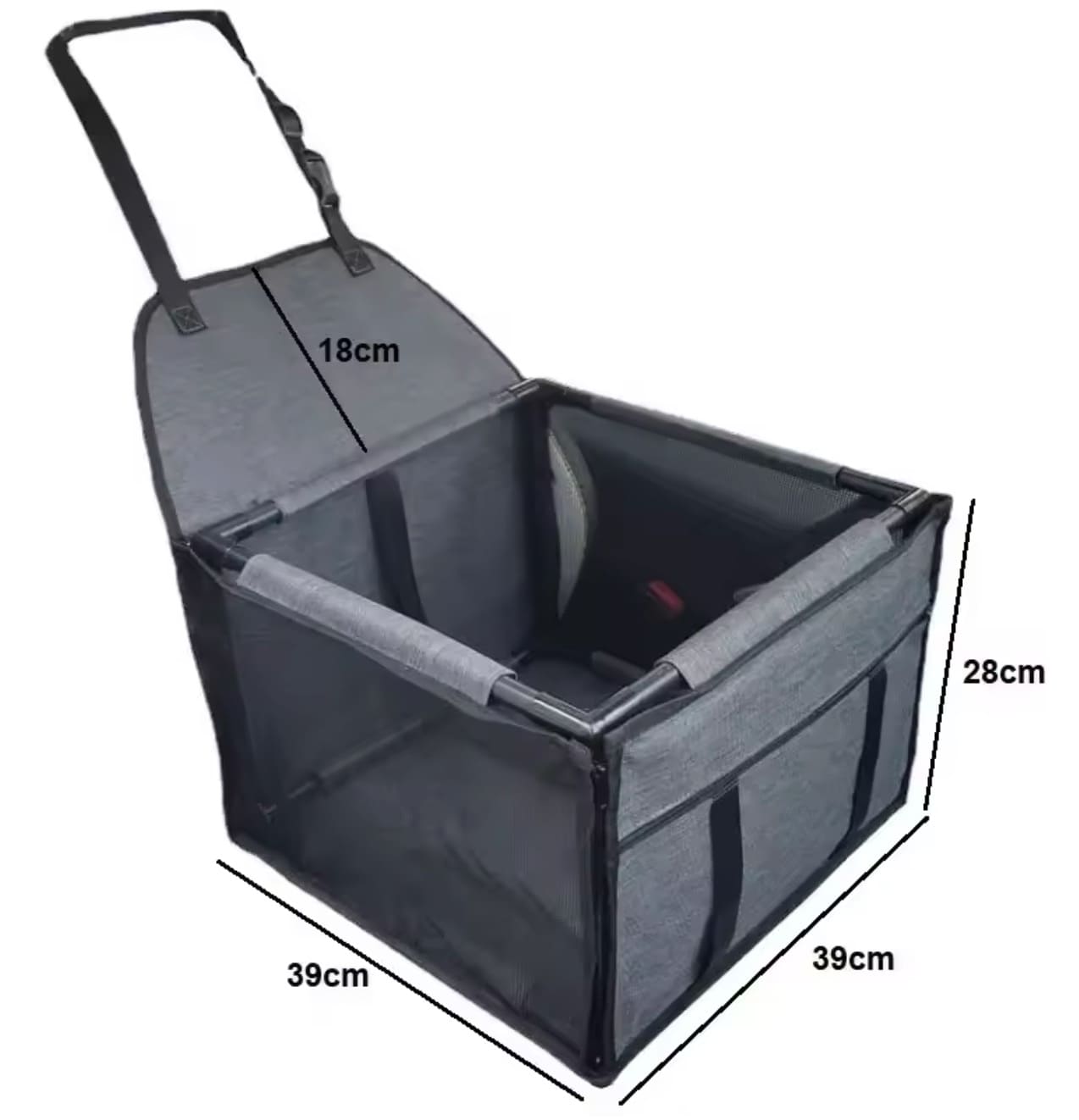 Siège auto pour chien