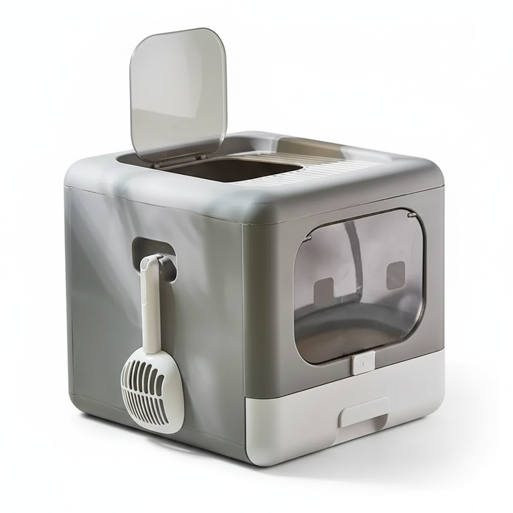 Bac à litière chat