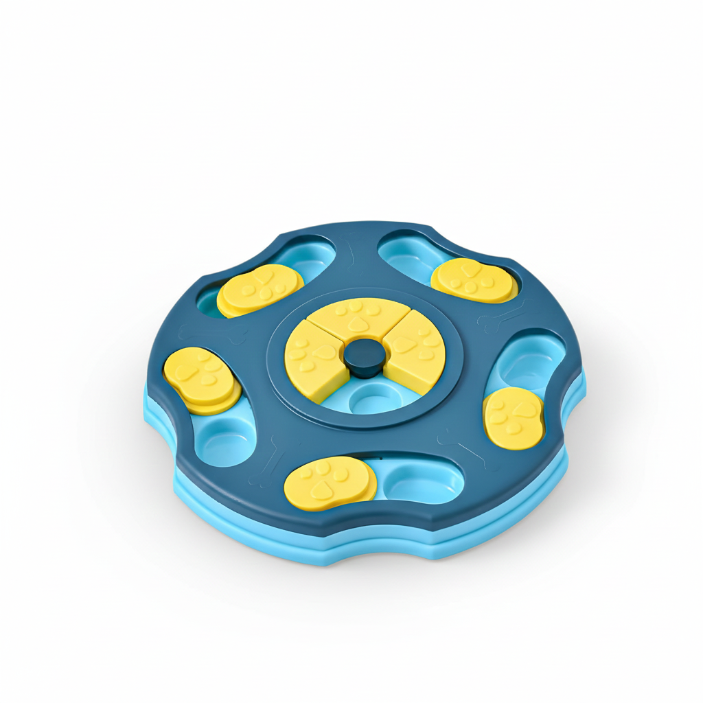 Slow-feeder bowl - puppy training toy