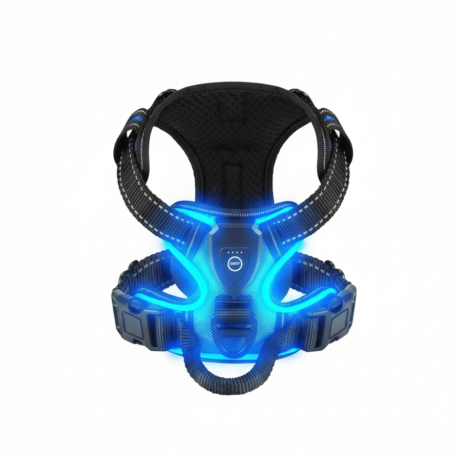 Harnais pour chien - harnais lumineux