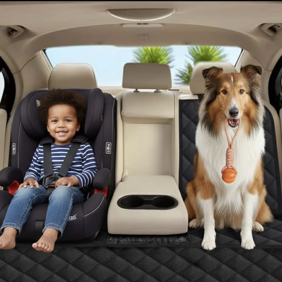 Protecteur de banquette arrière de voiture pour animaux