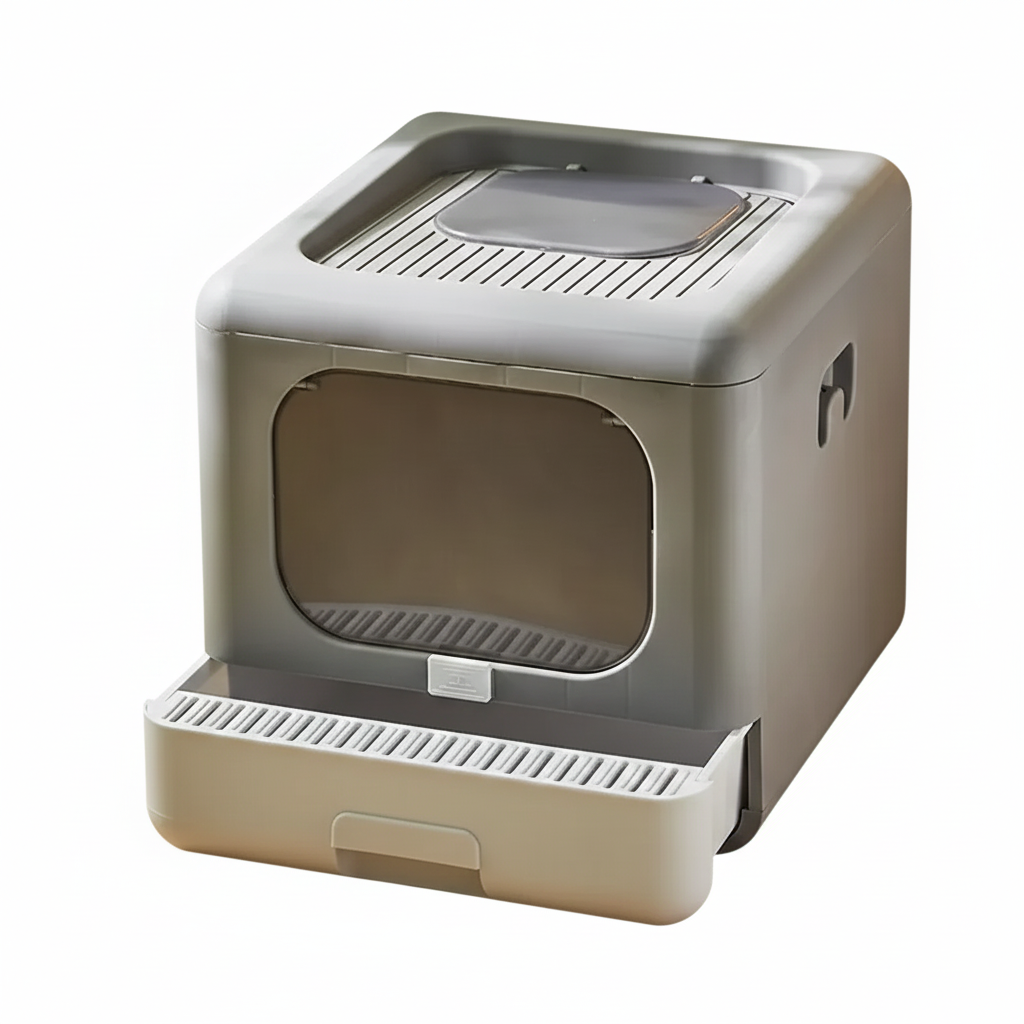 Bac à litière chat