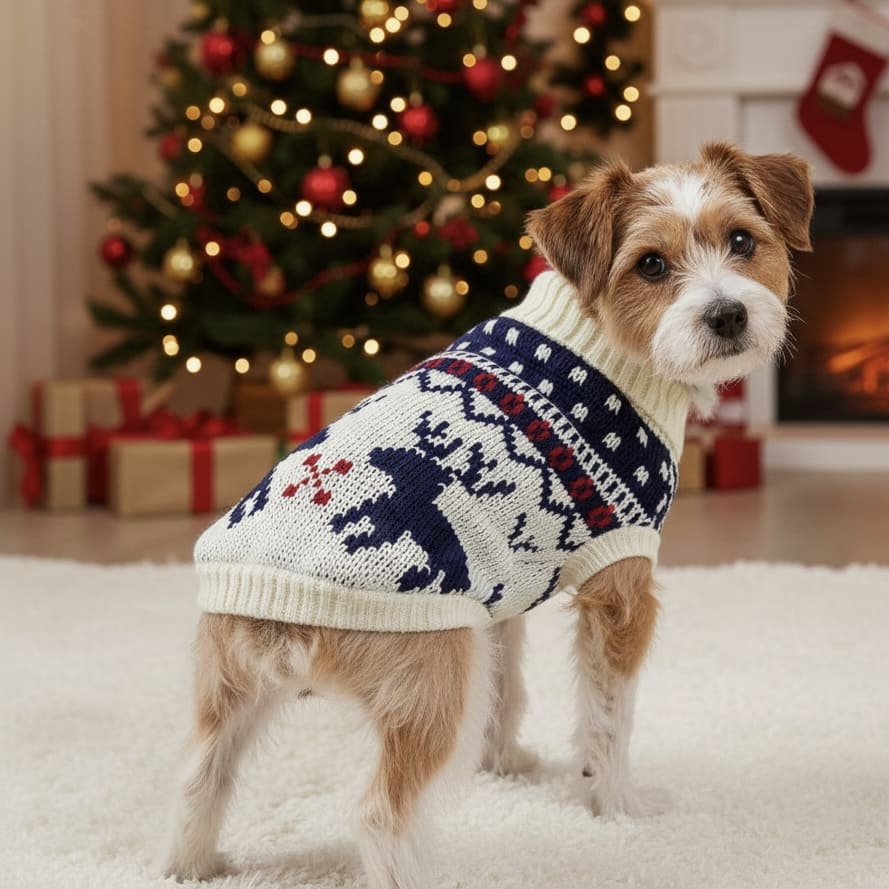 Pull de Noël pour petit chien