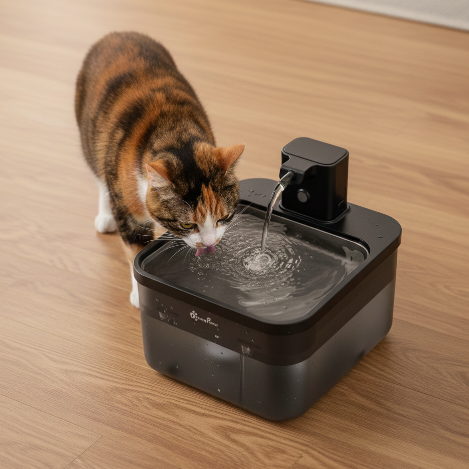 Fontaine à eau pour chat