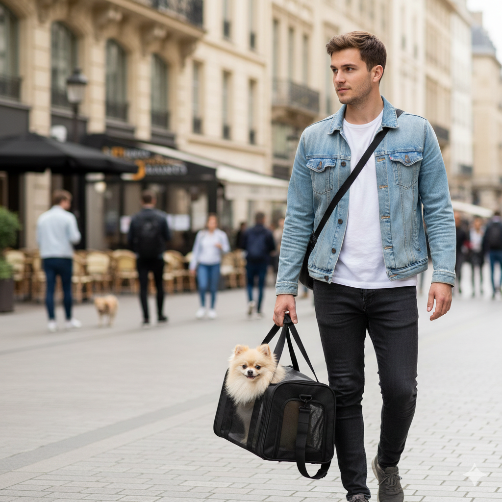 Sac de transport pour chien