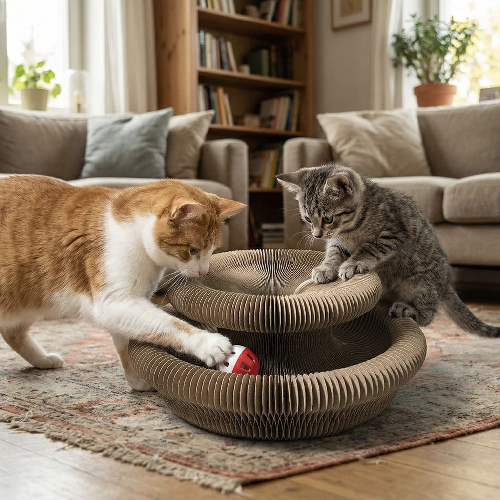 Griffoir interactif pour chat