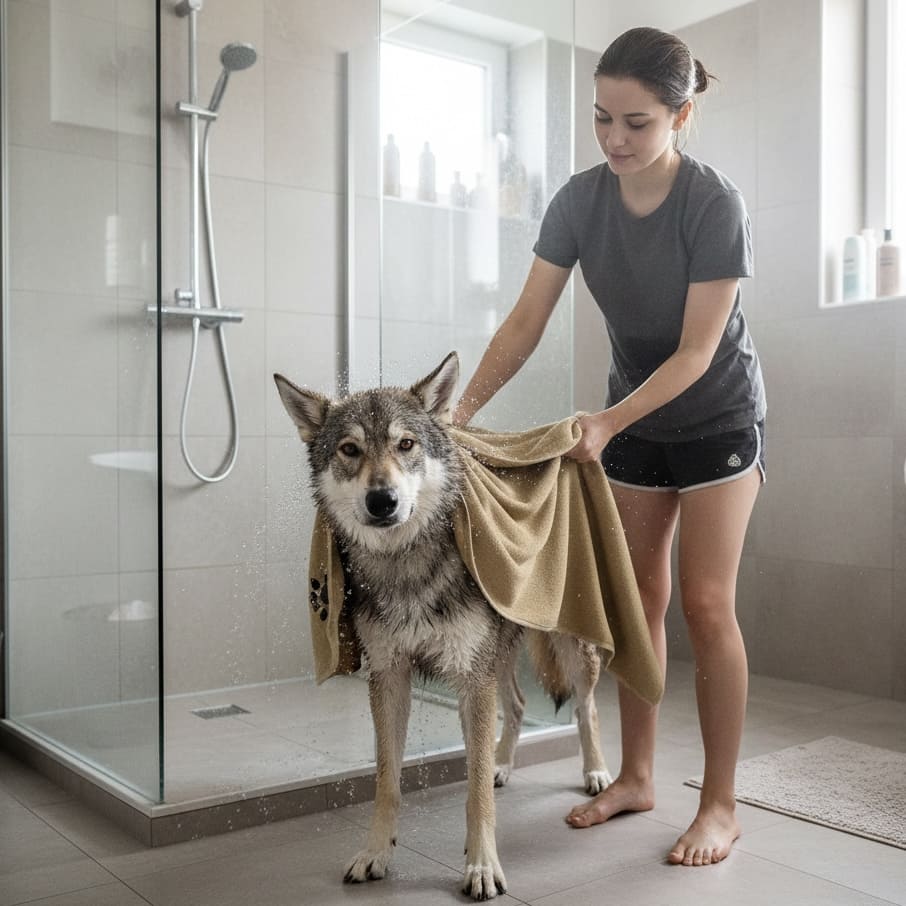 Dog towel 