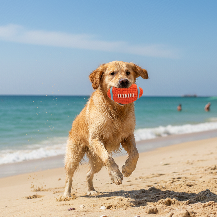 Balle anti-stess pour chien - Jouet sensoriel