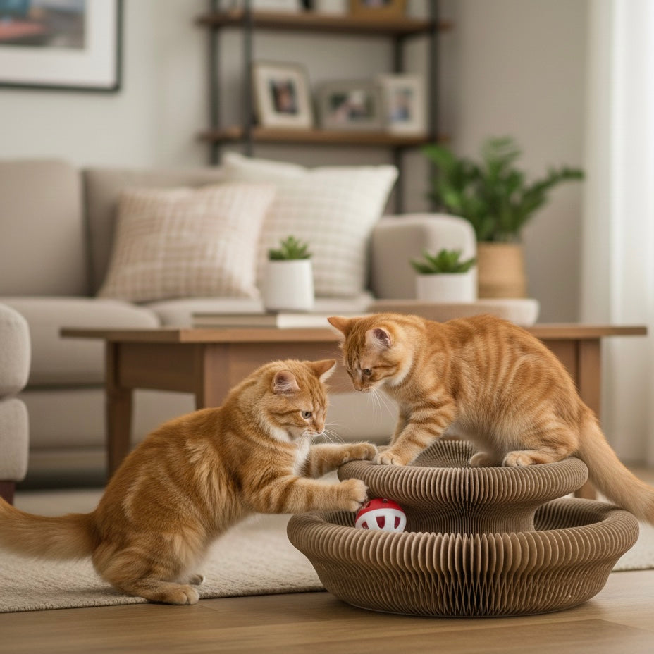 Griffoir interactif pour chat