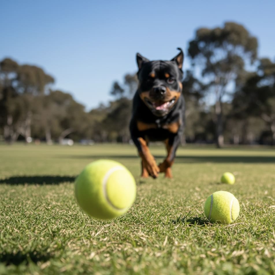 Hundetennisbälle