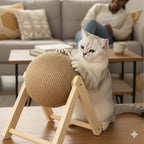 Boule à gratter pour chat