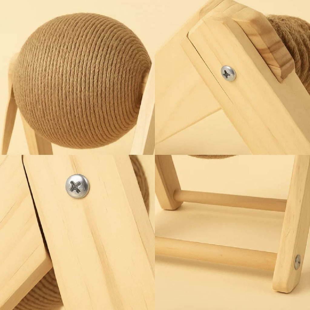 Boule à gratter pour chat