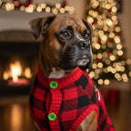 Pull de Noël pour grand chien