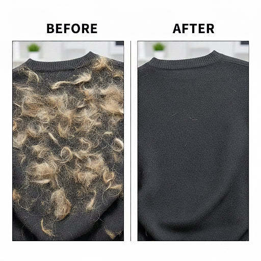 Boule anti-poils pour machine à laver