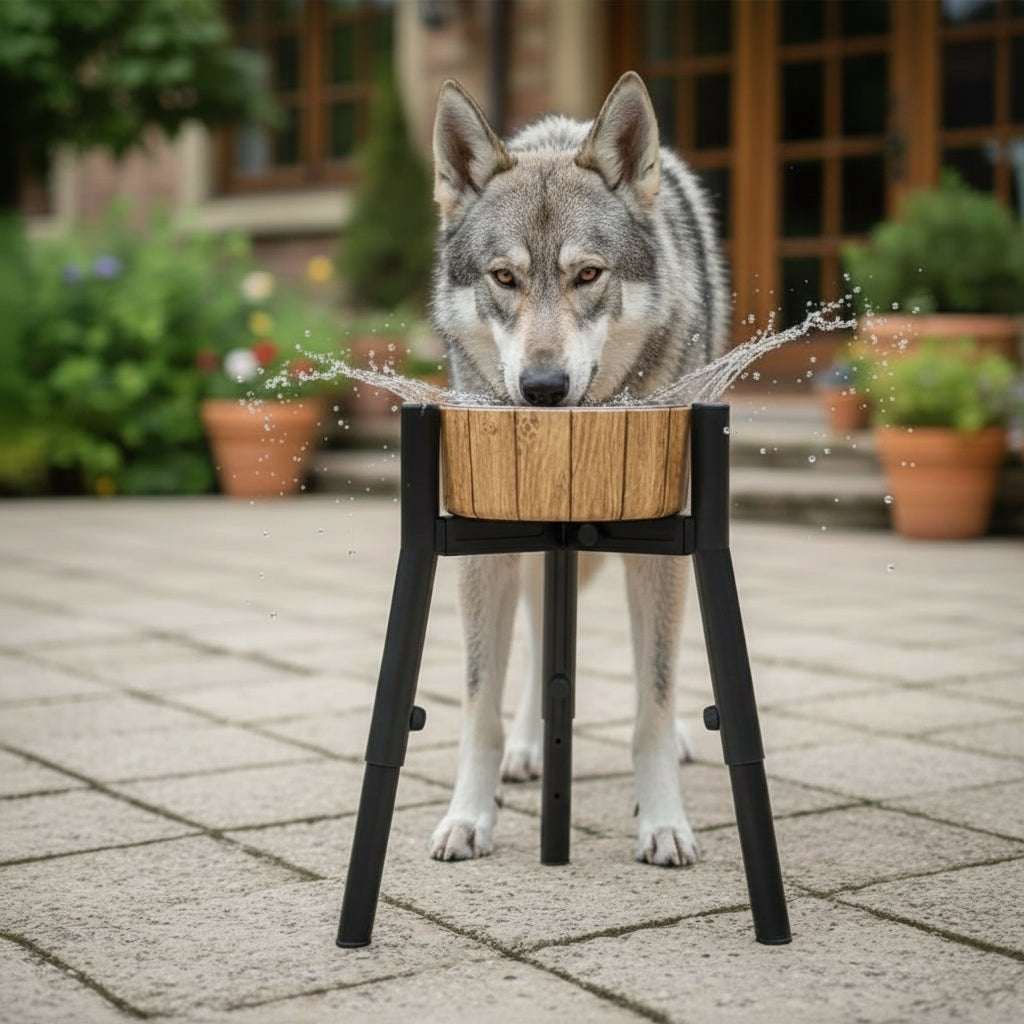 Support de gamelle réglable