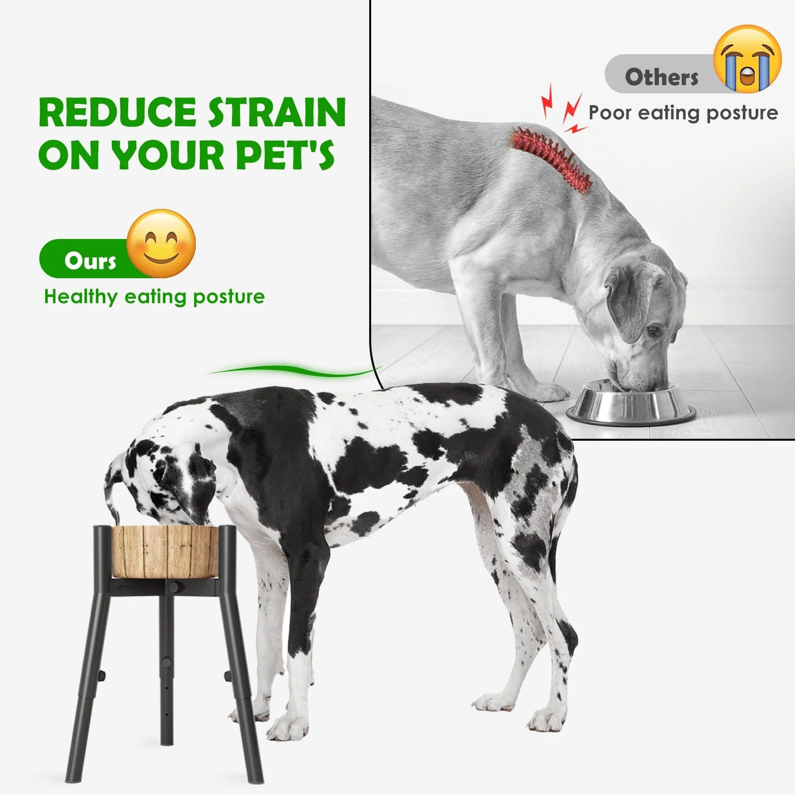 Support de gamelle réglable