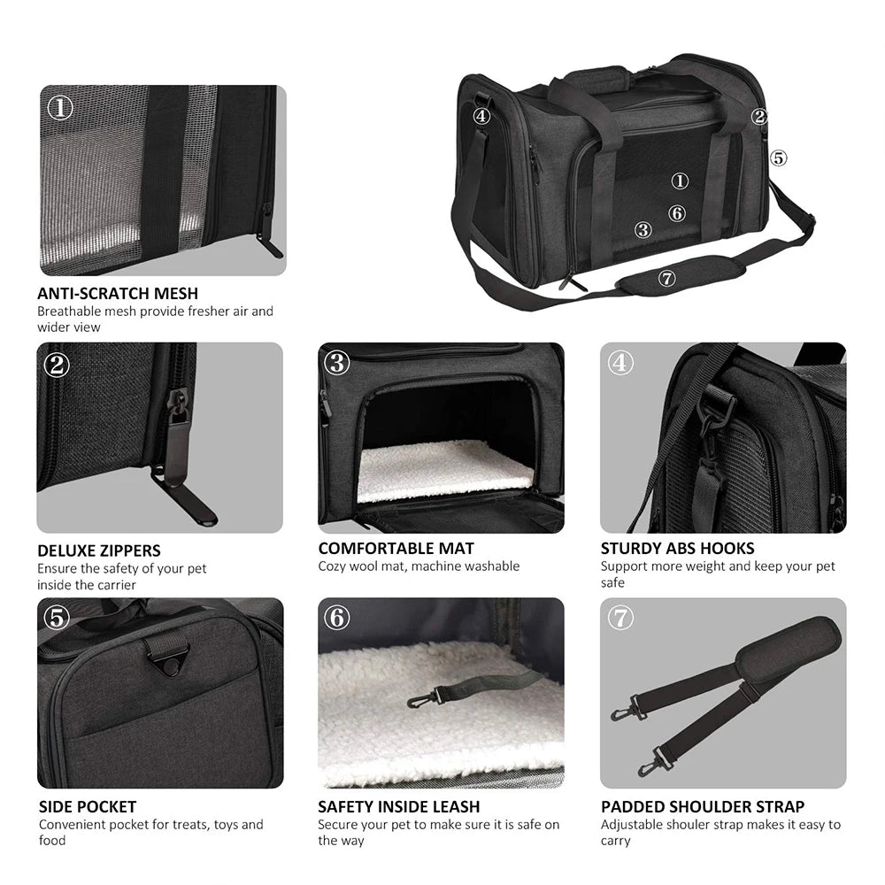 Sac de transport pour chien