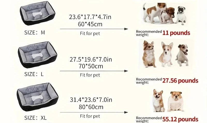 Panier orthopédique pour chien