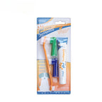 4-in-1 Cat & Dog Dental Kit – Double-Headed Toothbrush + Edible Fresh Breath Toothpaste
