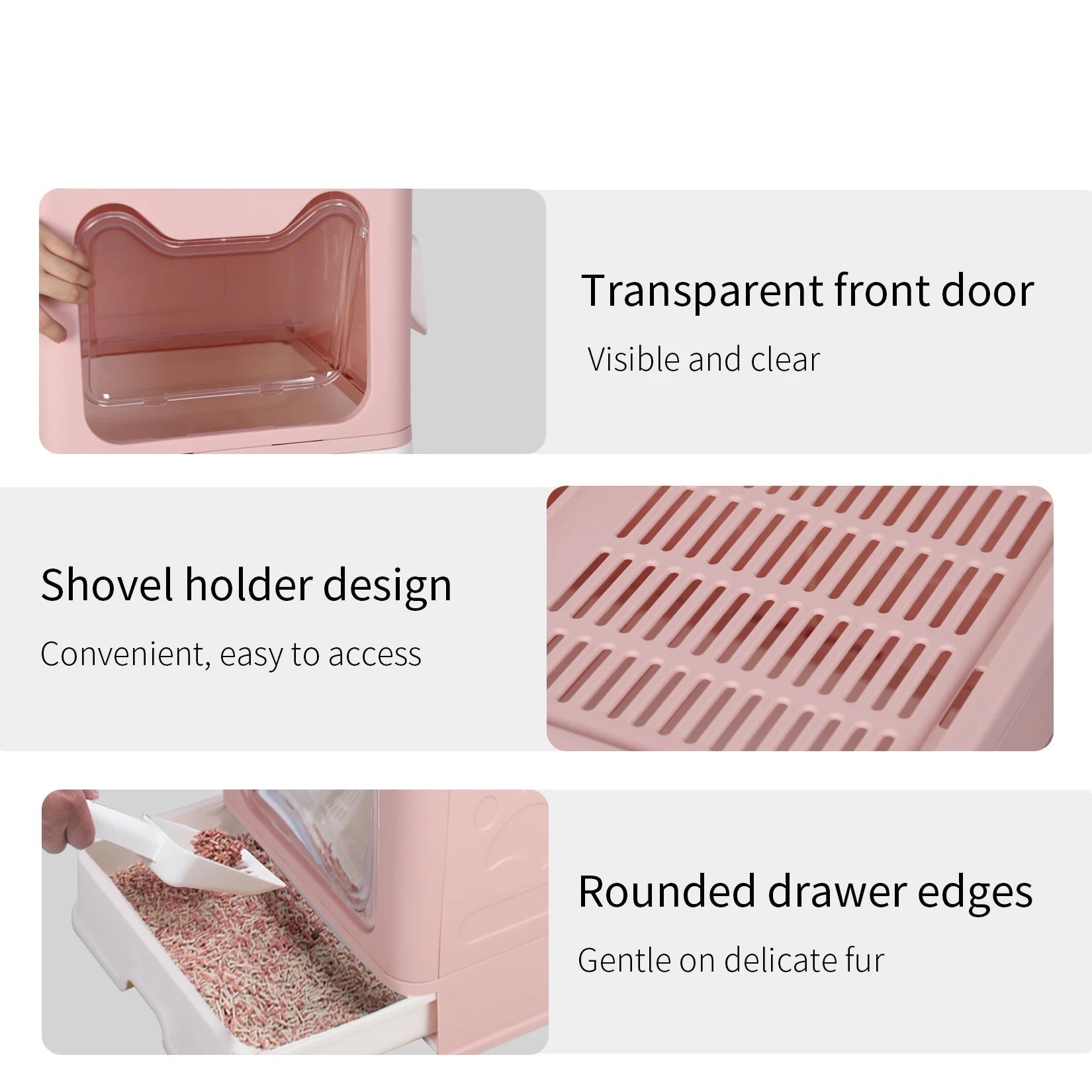 Bac à litière chat