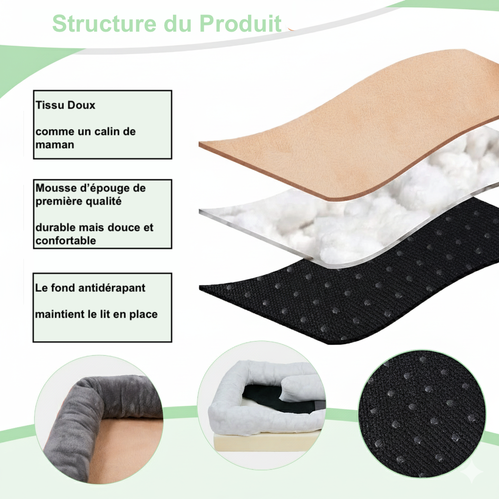 Panier pour chien - orthopédique