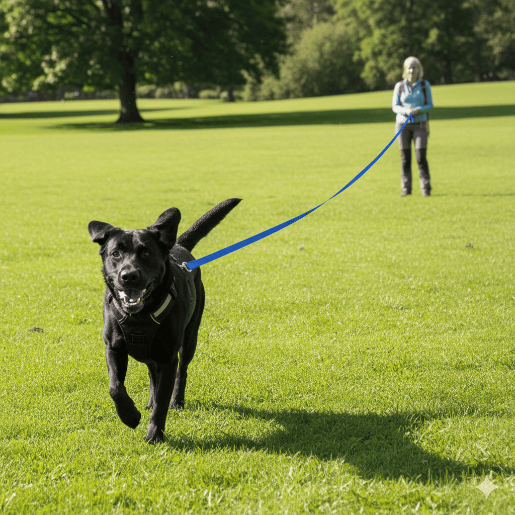 Longe pour chien - laisse d'entrainement pour chien