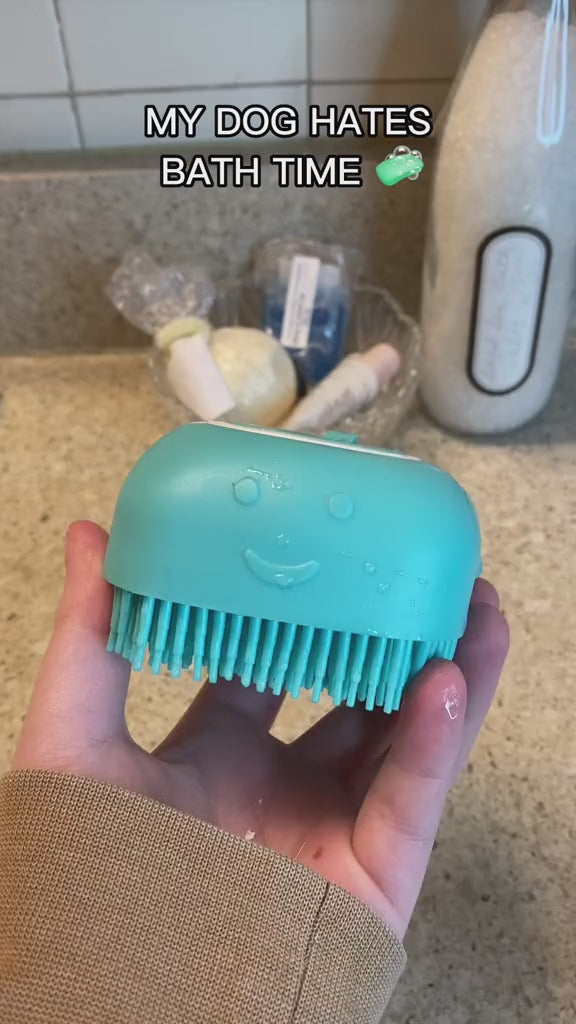 Brosse de bain pour animaux