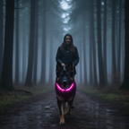 Collier lumineux pour chien - Colliers pour sécurité nocturne